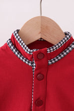 Premium Maroon Alabama embroidery top - ARIA KIDS
