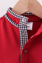 Premium Maroon Alabama embroidery top - ARIA KIDS