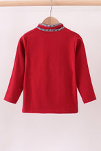 Premium Maroon Alabama embroidery top - ARIA KIDS