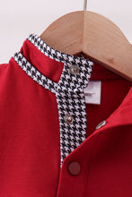 Premium Maroon Alabama embroidery ruffle top - ARIA KIDS