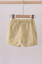 Premium Khaki drawstring shorts - ARIA KIDS