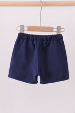 Premium Navy drawstring shorts - ARIA KIDS