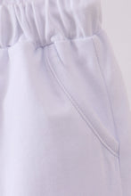 Premium White drawstring shorts - ARIA KIDS