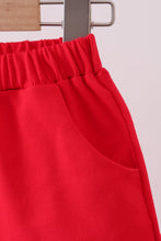 Premium Red shorts - ARIA KIDS
