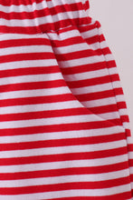 Premium Red&white stripe shorts - ARIA KIDS
