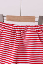 Premium Red&white stripe shorts - ARIA KIDS