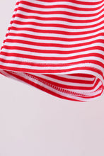 Premium Red&white stripe shorts - ARIA KIDS