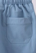 Dusty blue pocket performance shorts - ARIA KIDS