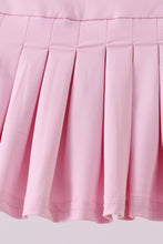 Pink pleated skort - ARIA KIDS