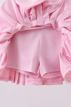 Pink pleated skort - ARIA KIDS