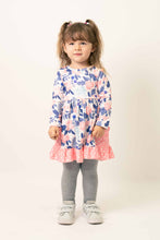 Floral print ruffle dress - ARIA KIDS
