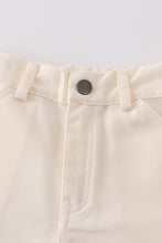 Beige pocket boy cargo short - ARIA KIDS