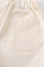 Beige pocket boy cargo short - ARIA KIDS