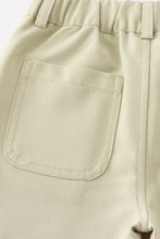 Beige pocket boy cargo short - ARIA KIDS