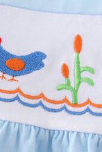 Premium Chicken embroidery girl dress