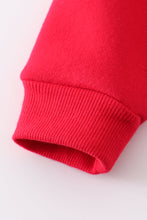 Premium Red christmas tree ruffle skirt set