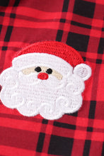 Premium Red plaid santa claus pajamas set - ARIA KIDS