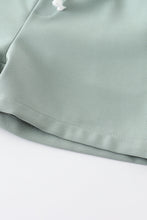 Premium Sage pocket boy shorts - ARIA KIDS