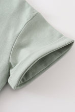 Premium Sage basic T-shirt - ARIA KIDS