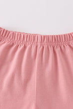 Premium Pink basic ruffle shorts - ARIA KIDS