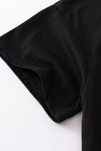 Premium Black basic T-shirt Kids and adult - ARIA KIDS