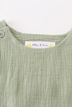 Premium Sage muslin boy bubble - ARIA KIDS