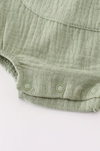 Premium Sage muslin boy bubble - ARIA KIDS