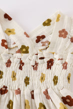 Premium Organic muslin floral smocked baby set - ARIA KIDS