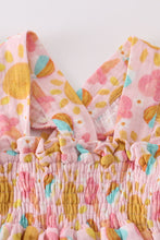 Premium Pink muslin organic ice cream smocked baby set - ARIA KIDS