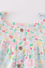 Premium Pink muslin leaves shorts set - ARIA KIDS