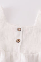 Premium White muslin ruffle baby set - ARIA KIDS