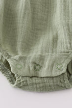 Premium Sage muslin boy bubble - ARIA KIDS