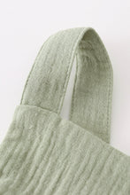 Premium Sage muslin boy bubble - ARIA KIDS