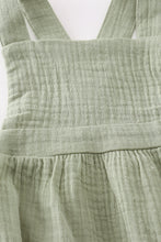 Premium Sage muslin boy bubble - ARIA KIDS