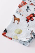 Premium Farm muslin boy shorts set - ARIA KIDS