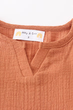 Premium Caramel muslin boy set - ARIA KIDS