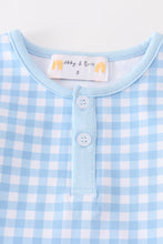 Premium Blue plaid boy pants set - ARIA KIDS