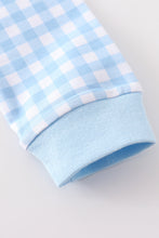 Premium Blue plaid boy pants set - ARIA KIDS