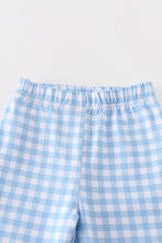 Premium Blue plaid boy pants set - ARIA KIDS