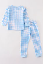 Premium Blue plaid boy pants set - ARIA KIDS