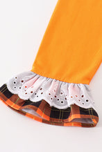 Premium Orange halloween pumpkin girl set - ARIA KIDS