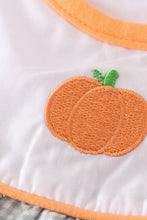 Premium Green pumpkin embroidery girl set - ARIA KIDS