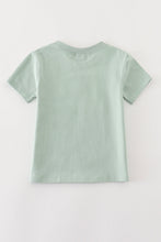 Sage truck pumpkin embroidery boy top - ARIA KIDS