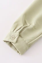 Premium Green boy button down shirt - ARIA KIDS