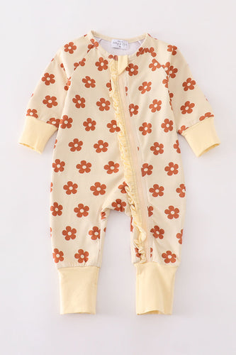 Premium Floral print boy romper - ARIA KIDS