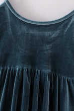 Premium Lake velvet twirl dress - ARIA KIDS
