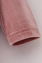 Premium Sand velvet ruffle bubble - ARIA KIDS