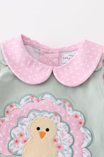 Premium Green turkey applique 2pc girl set - ARIA KIDS