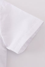 Premium cross embroidery button down shirt - ARIA KIDS