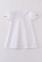 Premium cross embroidery dress - ARIA KIDS